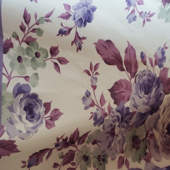 Lily by Firmiana oversized lavender and floral tunic XL - Picture 4 of 10